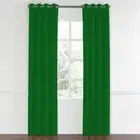 2PC 90''X90'' Home Candy Green E.Cotton Black Out Ringtop Curtain