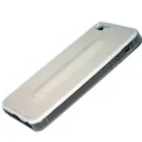在飛比找樂天市場購物網優惠-for iPhone5/5S 彈片支架式背蓋/保護套 (白色