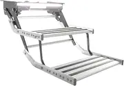TRA Australia Double 12V Electric Caravan Step with Led Light