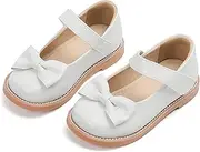 [THEE BRON] Toddler/Little Girls Mary Jane Flats School Party Dress Oxfords Shoes
