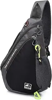 [FANDARE] Lightweight Chest Bag Sling Backpack Shoulder Bag Chest Bag Crossbody Shoulder Bag Sports Bag for Men Women Boys Girls Travel Crossover Daypack Hiking Mountaineering Travel Polyester