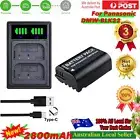Battery+Dual Charger For DMW-BLK22 Panasonic DC-S5 S5K GH5 II G9 GH5S SLR Camera