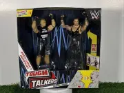 WWE TOUGH TALKERS 2 pack (Undertaker & Brock Lesnar) Needs New Batteries