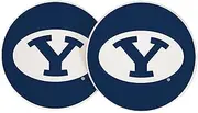 Desert Cactus Brigham Young University Car Coaster Cougars BYU Cougs Absorbent Sandstone Car Cup Coasters Set of 2 (Design A)