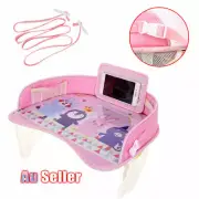 Kids Waterproof Board Tray Seat Drawing Snack Child Table Safety Travel Baby Car