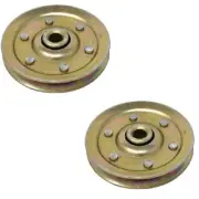 Garage Door 3″ Heavy Duty Sheave Pulley 200LBS Load 6 Solid Rivets