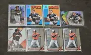 (8x LOT) ADLEY RUTSCHMAN 2020 Bowman Mega Refractor + 2019 Bowmans Best + 2022