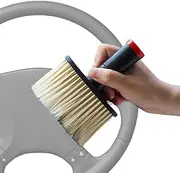 Car Detailing Brush - Multifunctional Car Detailing Brush Dust Remover | Household Cleaning Tools Dusting Scrubber for Center Console, Seat Seam, Dashboard, Air Conditioning Vent Jmedic
