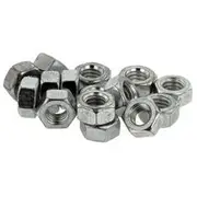 Jayrad 5/16 UNC Zinc Nuts, Pack of 100 - RC0250HDN