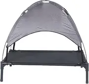 Dog Bed with Canopy,Indoor Dog Tent - Breathable Foldable High Load-Bearing Cozy Safe Insulated Sunshade for Small Medium Large Breed Travel Camping Outdoor Yard