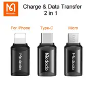 Mcdodo Adapter Converter OTG Charging Data Transmission Type-C iPhone Micro USB