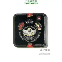 在飛比找Yahoo!奇摩拍賣優惠-滿300出貨 瑞士進口禮品 Villars復古鐵罐裝黑巧克力