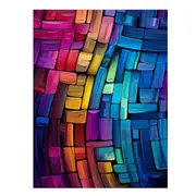 Office Abstract Artwork Canvas Print