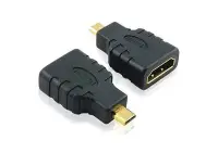 在飛比找Yahoo!奇摩拍賣優惠-微型 Micro HDMI 轉 HDMI 轉接頭 1.4版 