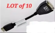 10 x OEM Lenovo DisplayPort to DVI Monitor Cable Adapter 43N9159 43N9160 45J7915