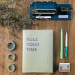 DIMANCHE RULE YOUR TIME頁碼筆記本V.3/ 青蘋果 ESLITE誠品