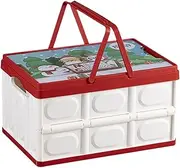 Trunk Organizer, Foldable Car Storage Box for SUV, Truck, and Vehicle Accessories, Convenient Container for Car Interior Organization, Foldable Trunk Storage Box, Car Organizer for SUVs, Trucks