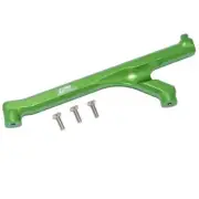 GPM Racing Aluminum Front Chassis Brace Set Green : Losi 1/10 Lasernut U4
