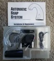 AutoSoap Touch Free Automatic Soap Dispenser 401314 (Requires 4 x D batteries)