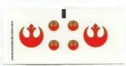 LEGO 7668 - STAR WARS - Rebel Scout Speeder - STICKER SHEET