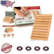 Versatile 10-Piece Clay Texture Roller Tools - Perfect for Ceramics Projects