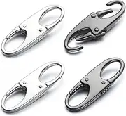 4pcs Zipper Pull Replacement, Premium Zipper Lock, Upgraded Zipper Pull, Zipper Locks Anti Theft for Backpacks, Zipper Clip Theft Deterrent, Keep The Zipper Closed