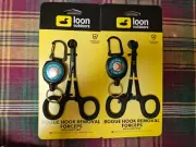 2 LOON OUTDOORS hook removers and 2 Boomerang retractors