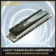 EASTTOP Lucky 13 Bass Plus Blues Harmonica 13 Holes Diatonic Harp Harmonica AU