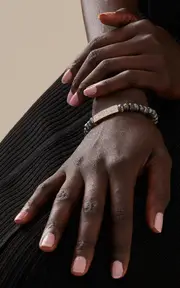 [Sydney Evan] 14K Gold Diamond And Labradorite Bracelet