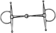 Folpus Horse Bit Horse Snaffle Gift Supplies Stallion Training Bit Horse Riding Snaffle for Horse Chewing Horse Bridle Performance