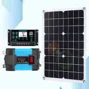 6000W Solar System DC12V to 110V/220V Off-Grid Inverter System 100A ControllerZr