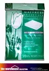 King-single Three Quarter Mattress Protector Allergy Free Mildew & Shrink Proof