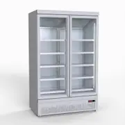 Thermaster Double Door Supermarket Fridge - Commercial Drink Fridges (LG-1000GBM)