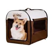 PAWISE Collapsible Soft Dog Crate Pet Kennel Houses, Portable Dog Crates for ...