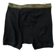 Calvin Klein Mens Cotton Classic Boxer Brief Black XL