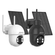 ANRAN 5MP WIFI Solar Battery Wireless PTZ Security Camera Outdoor Night Vision