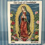 Printed needlepoint tapestry Canvas 30x40 cm Madonna