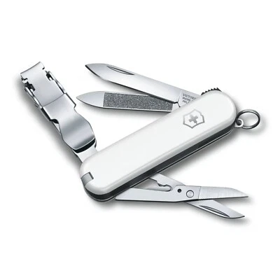 Victorinox 580 White Nail Clip - Swiss Army Knife - SAK -EDC- Personal Grooming
