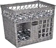 vidaXL Grey Willow Cat Tree Pet House: Cozy Cushioned Bed, Perfect for Cats and Small Dogs, Suitable for Indoor and Outdoor Use