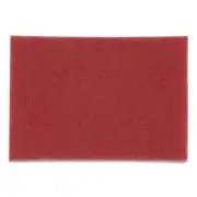 3M Scotch-Brite Red Rectangle Floor Buffing Pad, 14" L x 20" W x 1" T | 10/Case
