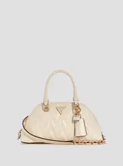 GUESS Women's White Adelard Satchel Bag