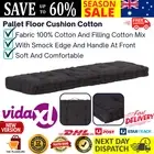 Thick Floor Cushion 120cm Cotton Upholstery Pallet Sofa Garden Bench Seat Pad