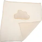 MERRYHAPY Soothing Towel Household Bibs Cover Bracket Small Bracket Gloves Washcloths Multifunctional Pillows Blanket Towel Gauze Small Lobster Bibs Mini Cotton