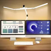 Led Desk Lamp for Home Office, Ultra Bright Touch-Dimming Architect Table Lam...