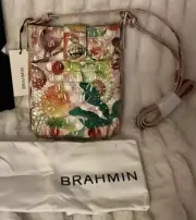 BRAHMIN-NWT/Dust Bag~ Marlin- Fruit Salad Ombré Melbourne