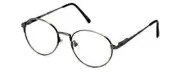 Fashion Optical Designer Reading Glasses Cambridge in Antique Silver 50 mm +1.75