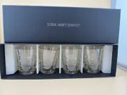 Kim Seybert Amber Shot Glasses Set of 4 Designed for Saks Fifth Avenue