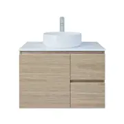 New England Joinery 750mm Grandeur SilkSurface Top Wall Hung Vanity