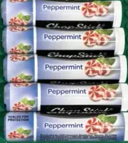Chapstick Peppermint Lip Balm Lot or 5 New