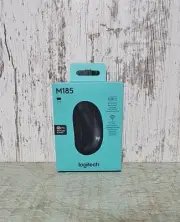 Logitech M185 Wireless Bluetooth Mouse BRAND NEW Easy to Use Compact Black